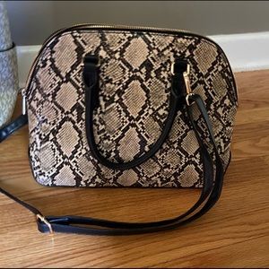 Snakeskin bag
